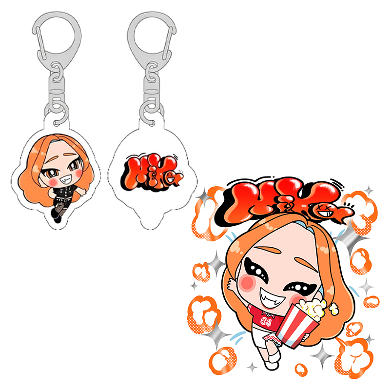 MIKA🍿🧡記念キーホルダー