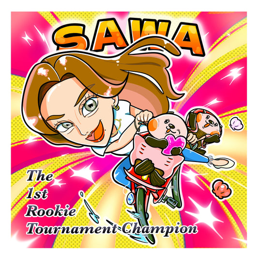 SAWA🦦❤️オリジナルキャラクターシール